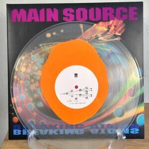 Main Source – Breaking Atoms  Hip-Hop LP | Color Vinyl Pressing